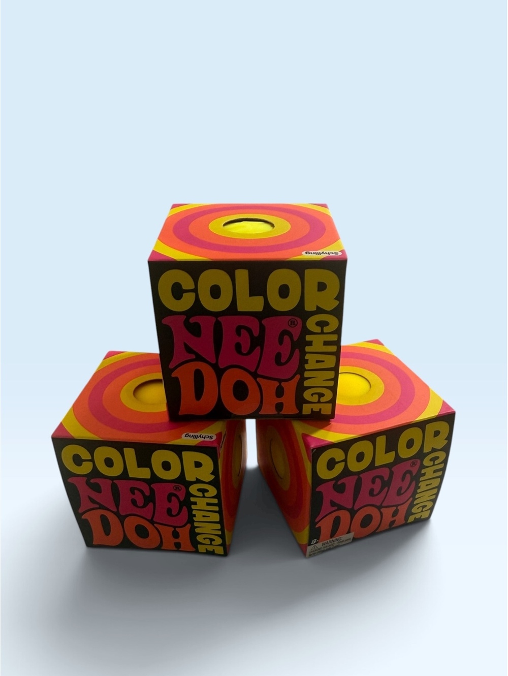 NeeDoh Color Change Squish Toy - Color Changing Gel Glob for Sensory Play